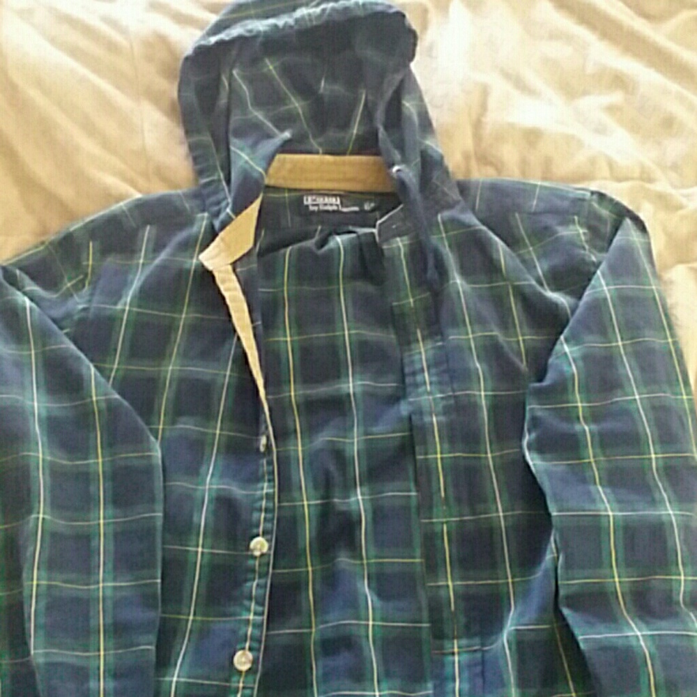 Polo by Ralph Lauren Button Up Hoodie (Vintage)